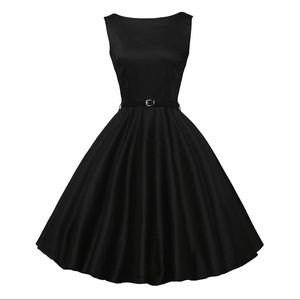 Black 1950’s dress